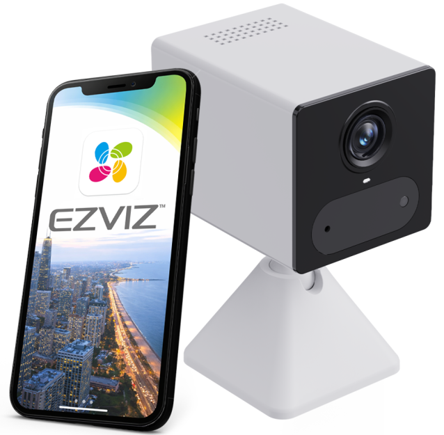 CB2 2K - Kamera wewnętrzna 2K Na Karte SIM, WiFi, 4G, FullHD, Audio, IR 5m - EZVIZ | 6941545619194