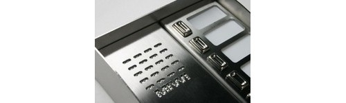 5025/13D - Kaseta zewnętrzna z 13 przyciskami z daszkiem - Miwi-Urmet | 5025/13D