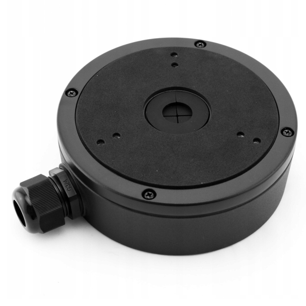 DS-1280ZJ-S Black - Adapter montażowy z dławikiem - Hikvision | 6954273666323