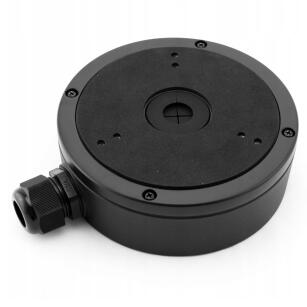 DS-1280ZJ-S Black - Adapter montażowy z dławikiem - Hikvision | 6954273666323