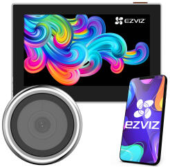 HP2 - Wizjer elektroniczny z monitorem 4.3", Full HD, WiFi, 2200mAh  - Ezviz | 6941545633954