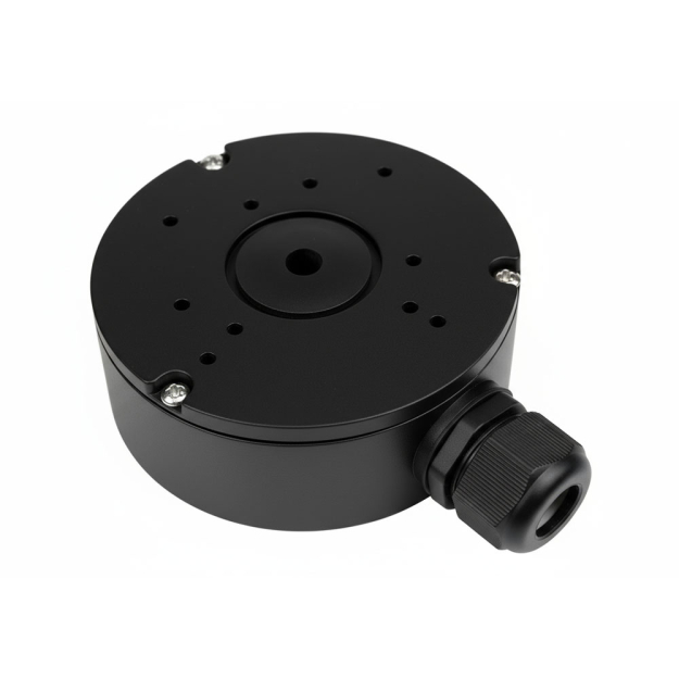 VS-110TG4-B - CZARNA Puszka spojeniowa zewnętrzna VESTA Ø110 mm,   – VESTA | VS-110TG4-B