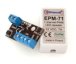 EPM-71 - Miniaturowy wzmacniacz dla oświetlenia LED Enterius