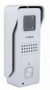 S6S - Panel bramowy 1-rodzinny z kamerą, natynkowy, srebrny - Vidos | 5907281202039