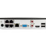 BCS-NVR0401X5ME-P-II - Rejestrator 4 kanałowy, 8Mpix, 4xPoE, 1HDD, 80Mb/s, Onvif, H.265 - BCS LINE