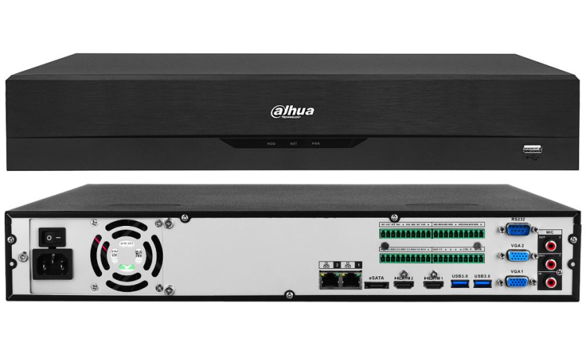 NVR5464-EI - Rejestrator IP 64-kanałowy, do 32Mpx, 4xSATA, WizSense, AcuPick - DAHUA | 6923172586049