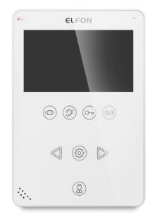 OP-VM5 - Monitor do wideodomofonu, 4.3" LCD - Elfon | 5905668412569