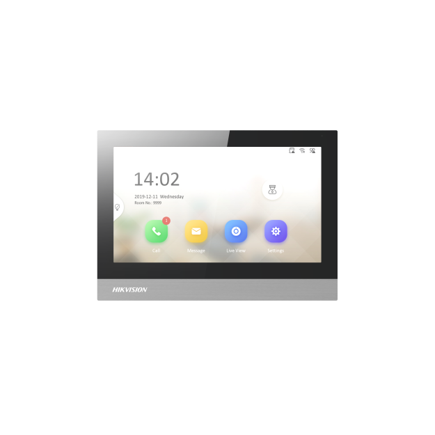 DS-KH8380-WTE1 - Monitor do wideodomofonu IP, 7