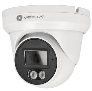 IPC-T28-L - Kamera kopułkowa IP 8Mpx, 2.8mm, Dual Light, Starlight, Mikrofon, AI - VESTA | IPC-T28-L