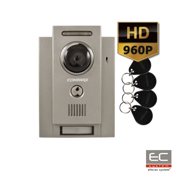DRC-4CHCHD/RFID - Kamera HD 960p, natynkowa z regulacją optyki i czytnikiem RFID - COMMAX | DRC-4CHCHD/RFID