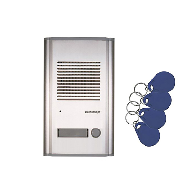 DR-201A/RFID - Stacja bramowa jednoabonentowa z czytnikiem RFID - Commax | DR-201A/RFID