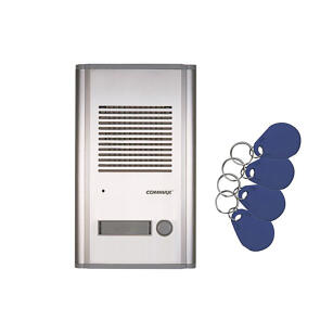 DR-201A/RFID - Stacja bramowa jednoabonentowa z czytnikiem RFID - Commax | DR-201A/RFID