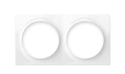FG-Wx-PP-0003 - Ramka podwójna ozdobna do serii gniazd Fibaro Walli - Fibaro | 5902701701826