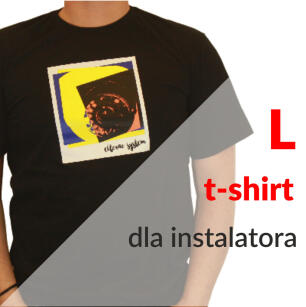 T -SHIRT_B_L Koszulka / t-shirt unisex Eltcrac System, rozmiar L