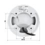 HAC-HDW2241T-A-0280B - Kamera kopułkowa 4w1, 2.1Mpx, 2.8mm, IP67 - DAHUA - 4