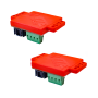 ETH10-2wire-A-SET - Zestaw do transmisji LAN 10Mbps + PoE po 2 żyłach - ATTE