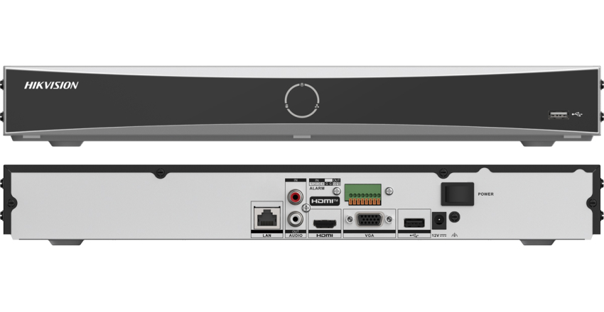 DS-7616NXI-K2/VPro - Rejestrator IP 16-kanałowy, do 12Mpx, 2x HDD, AI AcuSeek - Hikvision | DS-7616NXI-K2/VPro