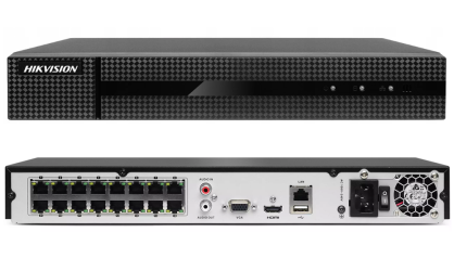 HWN-4216MH-16P - Rejestrator IP 16-ch, do 8Mpx, 16xPoE, 2xHDD - Hikvision Hiwatch | 6954273661502