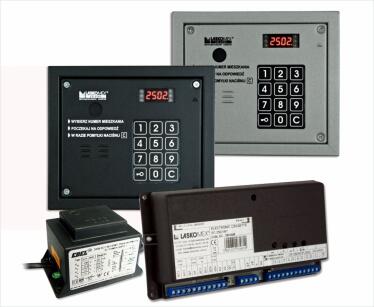 CD2503R-s/c - Cyfrowy zestaw domofonowy z czytnikiem kluczy RFID, srebrny lub czarny - Laskomex | CD2503R-s/c