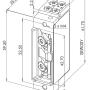 SEM1B - Elektrozaczep standardowy 6-24V AC/DC - Sewosy