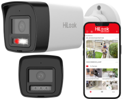 IPC-B140HA-LUC - Kamera tubowa IP 4MPx, 2.8mm, Smart Hybrid Light, Mikrofon - HiLook by Hikvision | 6942160461960