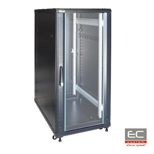 ZRS2761GD - Szafa RACK 19" stojąca złożona 27U/600x1000 - Pulsar | ZRS2761GD