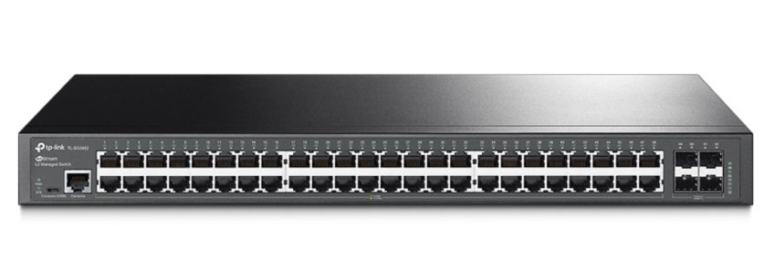 SG3452 - Switch zarządzalny JetStream, 48x RJ45 Gigabit, 4x SFP - TP Link | SG3452