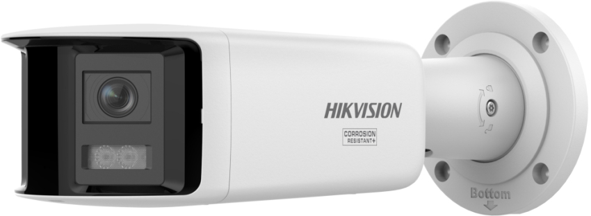 DS-2CD2T87G3P-LIS2UY/SL - Kamera panoramiczna IP 8MPx, 2x 2.8mm, ColorVu 3.0 - Hikvision | 6942640546811