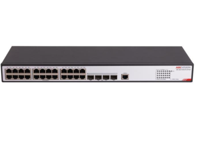 DS-3E2728-HI-24T4X- Switch agregujący , 24 GE RJ45, 4 10G SFP, Smart L2+  - Hikvision | DS-3E2728-HI-24T4X