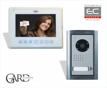 STYLE VC15 - zestaw wideodomofonowy z panelem VC15 i monitorem 7" - GARDS