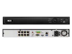 BCS-V-NVR0802-4KE-8P - Rejestrator IP 8-kanałowy do 8Mpx, H.265, PoE - BCS View | BCS-V-NVR0802-4KE-8P
