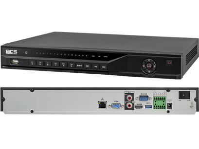 BCS-NVR1602-4K-III - Rejestrator  IP16-kanałowy, do 12Mpx, 2x HDD - BCS | BCS-NVR1602-4K-III