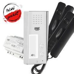 6025/402-RF - Zestaw domofonowy z czytnikiem RFID dla 2 lokatorów - Miwi-Urmet | 6025/402-RF