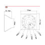 BCS-P-A31 /  BCS-P-A31-G - Adapter słupowy do kamer serii POINT - BCS POINT - 2