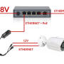 POE-802.3AF - Stabilizator PoE 48V/12V