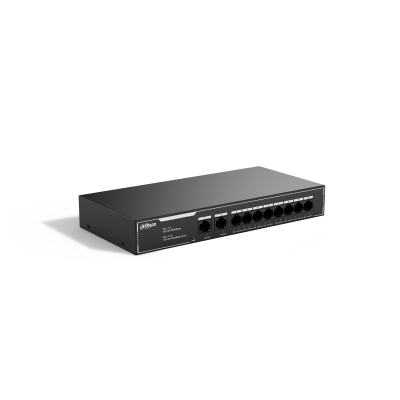 SG1010LP - Switch 10-portowy 8x Port PoE  - Dahua | SG1010LP