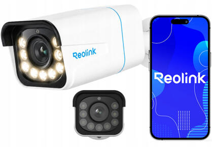 P430 - Kamera tubowa IP 8Mpx, 2,7-13,5mm, Dual Light, PoE, Detekcja AI - Reolink | P430