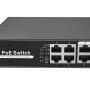 SW0604POE-65-E - Switch PoE 4+2, Uplink 100Mbps, 65W, 1.2Gbps - Aliquam | SW0604POE-65-E