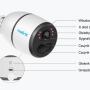 GO PLUS - Kamera WiFi, IP, 4Mpx, 4G LTE, Akumulator, PIR, IP65  - Reolink