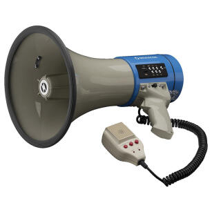 TM-17M - Megafon z odtwarzaczem MP3, 25W - MONACOR | TM-17M