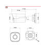 BCS-P-4121R / BCS-P-4121R-G - Kamera tubowa, 2Mpix, IP, 3.6mm, IR: 30m, D-WDR, 3D-DNR, ICR, IP66, H.265 - BCS PRO