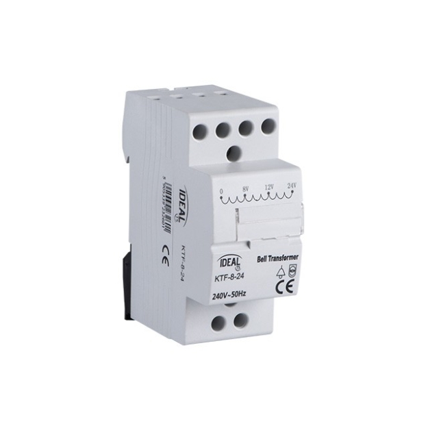 KTF-8-24 23260 - Transformator dzwonkowy 230/24-12-8V - KANLUX | KTF-8-24 23260
