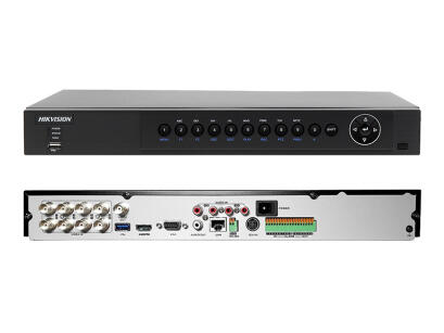 DS-7208HUHI-F2/N - Rejestrator 8-kanałowy 3.0 Mpix HD-TVI / AHD / ANALOG / IP - HIKVISION | DS-7208HUHI-F2/N