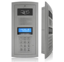 OP-SL255R-P - Cyfrowy panel domofonowy z czytnikiem RFID, kolor popiel - Elfon | 5905668417113