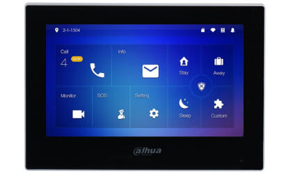 VTH2621G-P - Monitor do wideodomofonu IP, 7" TFT LCD, Lite - Dahua | 6923172531520