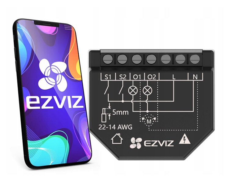 CS-T36 - Inteligentny przekaźnik, WiFi - EZVIZ | CS-T36