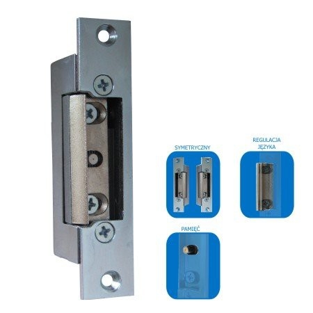 ES-S12AC/DC-M PROFI - Elektrozaczep symetryczny z pamięcią - SCOT | ES-S12AC/DC-M PROFI