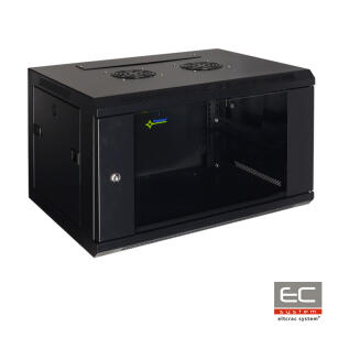 RW664GD - Szafa RACK 19" wisząca złożona 6U/600x450 - Pulsar | RW664GD