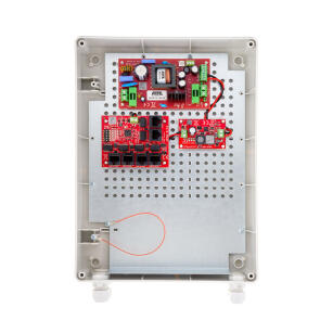 IPUPS‑5‑11‑XL2 / BCS-UPS/IP4/Z/E-S - Zestaw buforowy do 5 kamer IP, switch PoE z zasilaczem w obudowie, Long Range - ATTE | 5902143690429