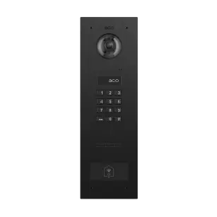 INSPIRO 6+ (G4) AL BK - Wideodomofon cyfrowy z zamkiem szyfrowym i czytnikiem zbliżeniowym - ACO | INSPIRO 6+ (G4) AL BK